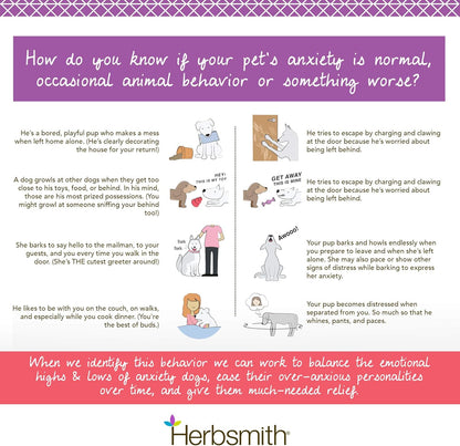 Calm Shen – Herbal Blend for Dogs & Cats – Natural Anxiety Remedy for Dogs & Cats – Feline and Canine Calming Supplement – 150G Powder